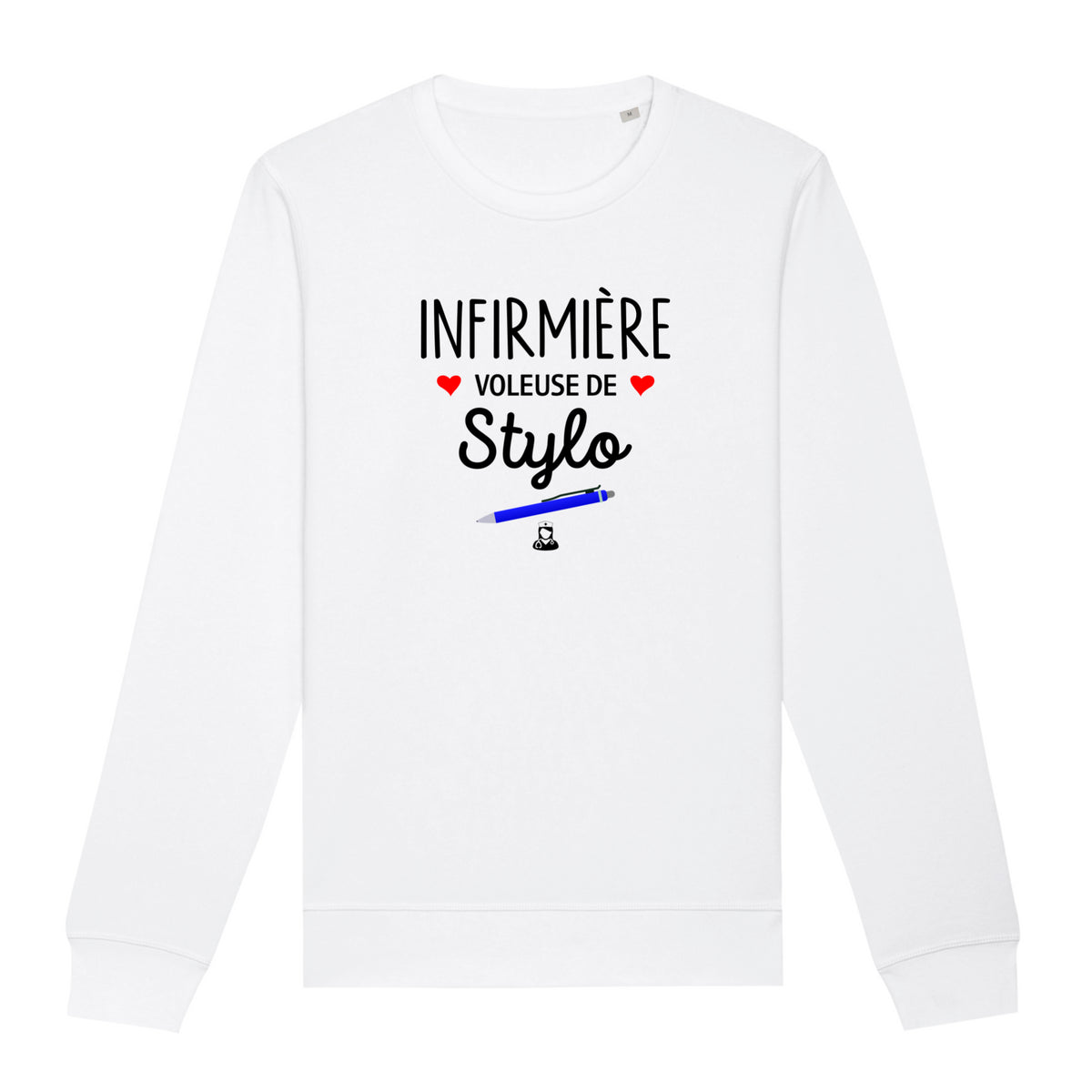 Pull Infirmière voleuse de stylo