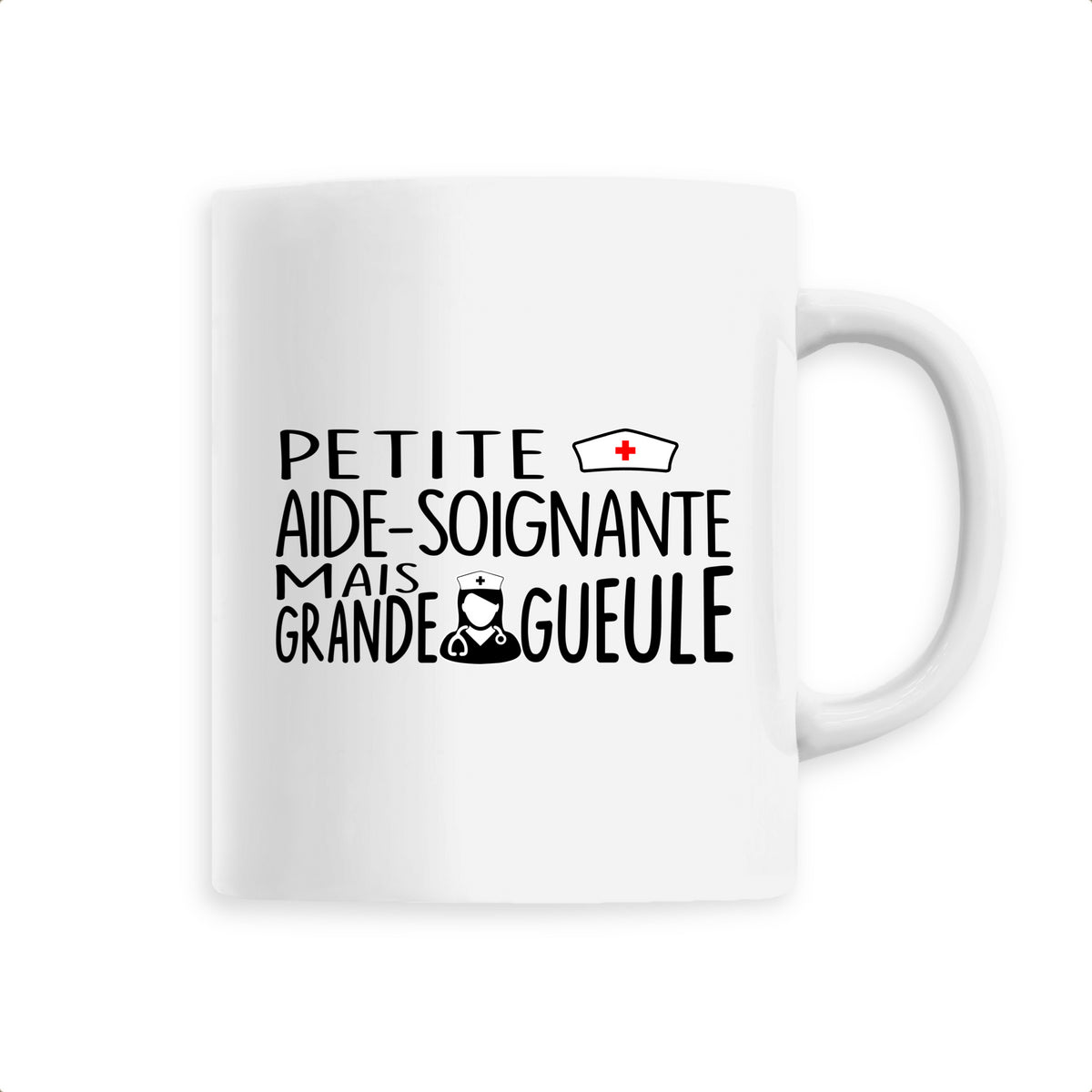 Mug Aide soignante grande gueule