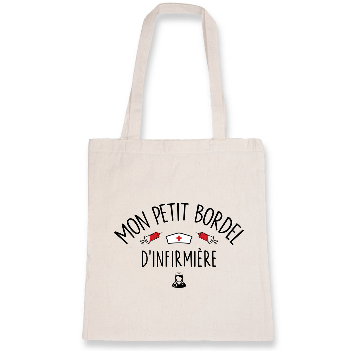 Totebag Mon petit bordel d'infirmière