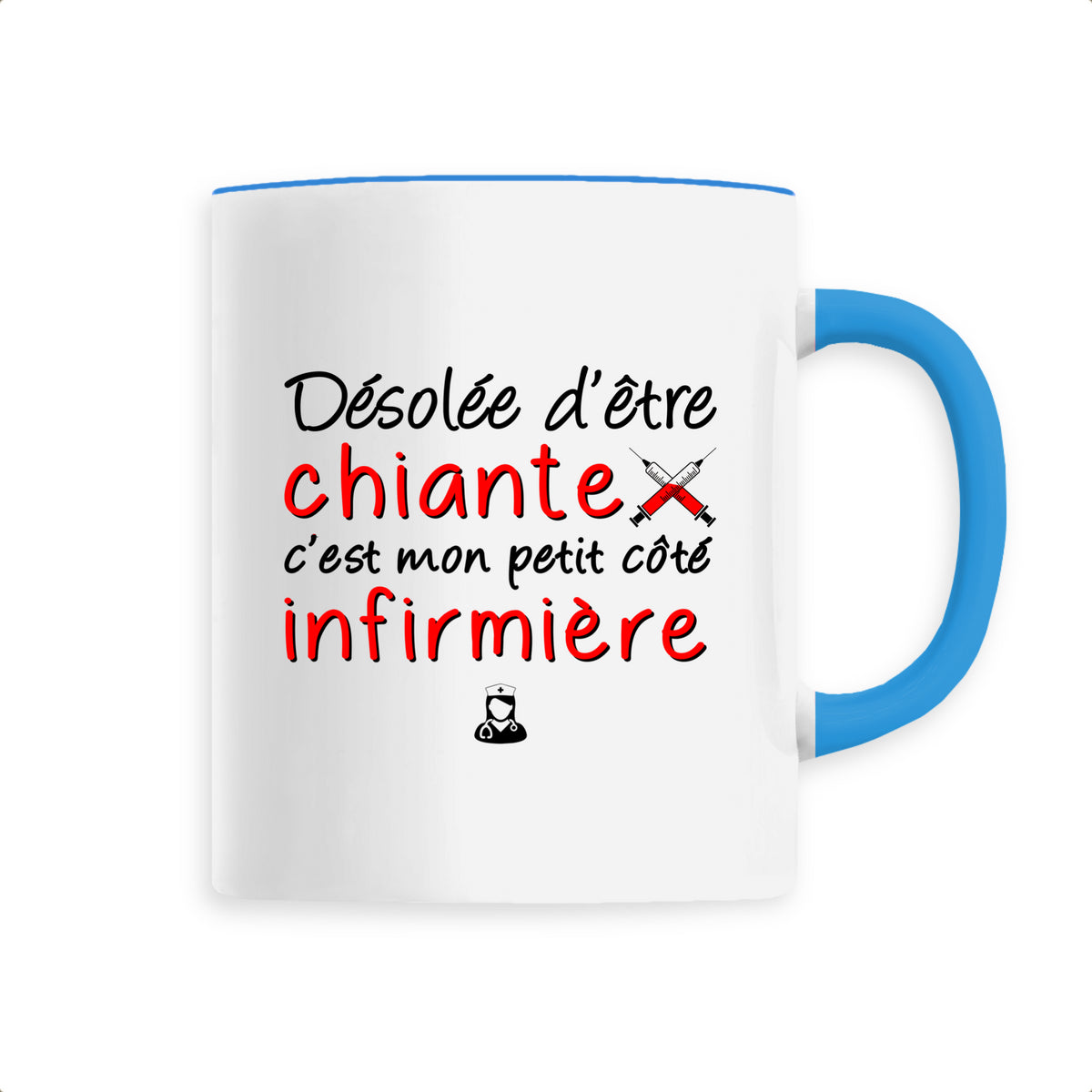 Caducée coloré - Mug soignant – Boutique des Soignants