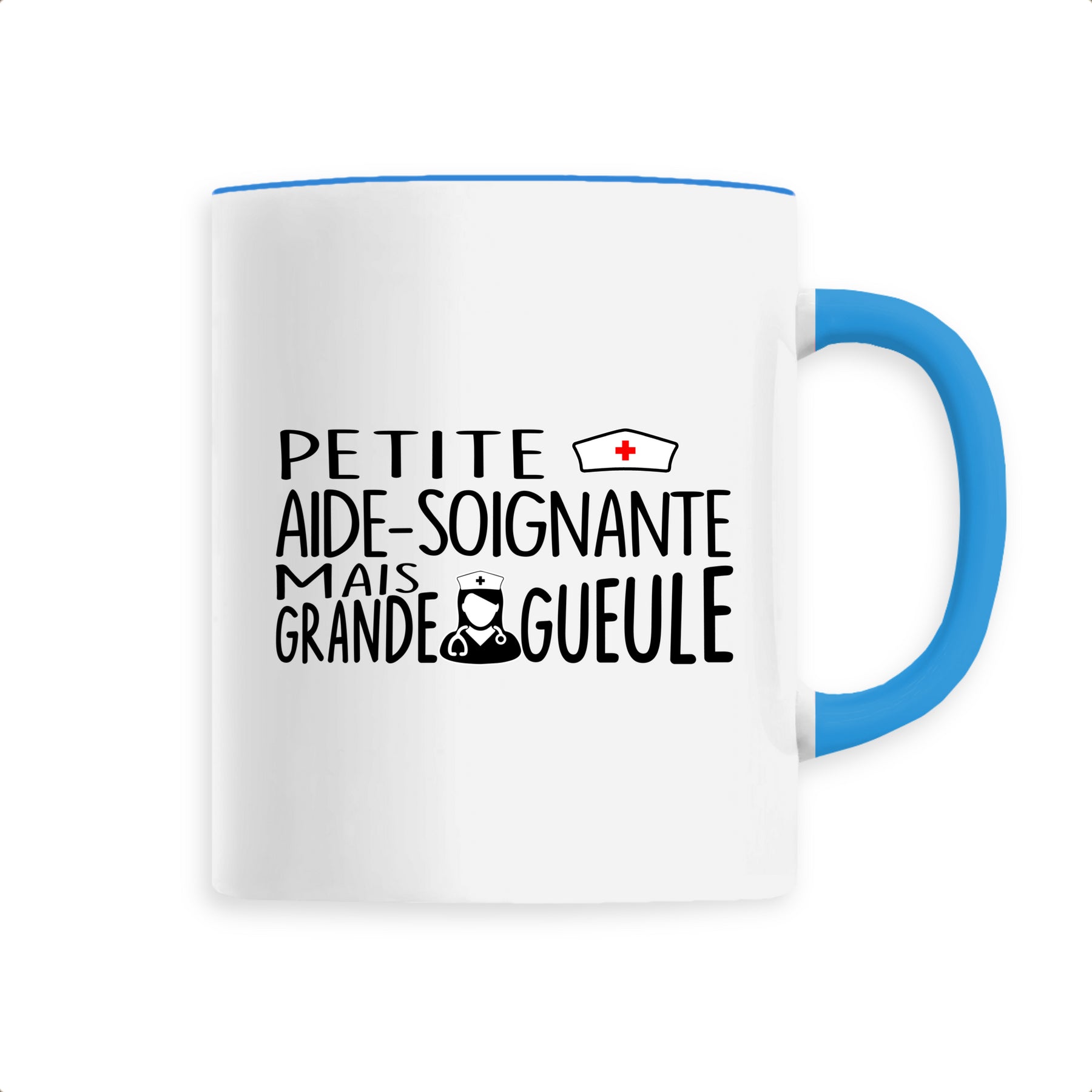 Mug Aide soignante grande gueule