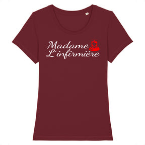 T-shirt Madame l'infirmière