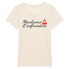 T-shirt Madame l'infirmière