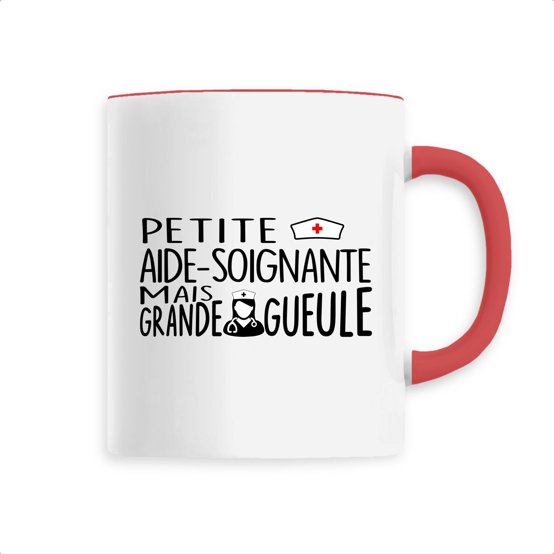 Mug Aide soignante grande gueule