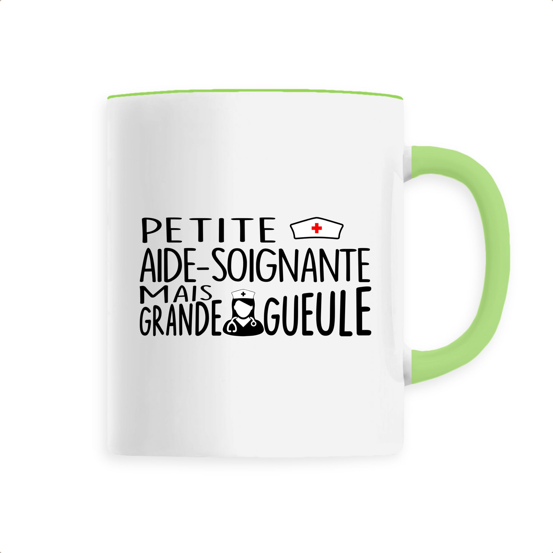 Mug Aide soignante grande gueule